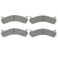 Front Brake Pad Set For Gmc Savana 4500 2009 2020 Metallic Friction Material Replacement 19286094 Silver Classification 