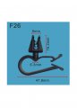 Autobahn88 Cable Clip Compatible With Ford Oem W709957s300 Pack Of 10