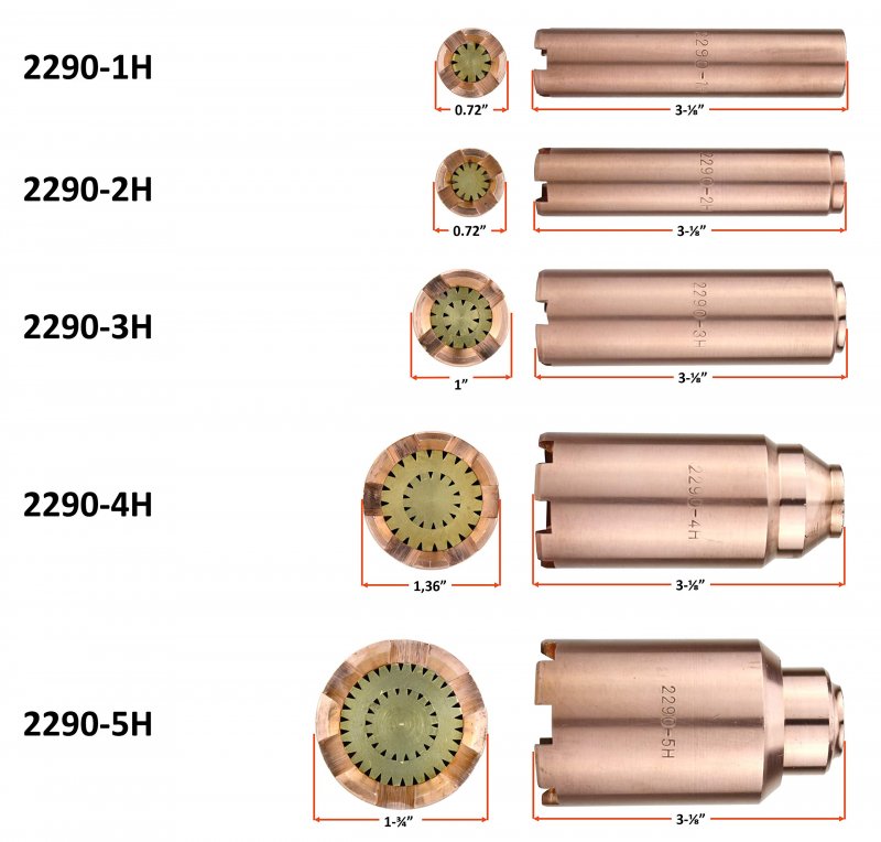 Sa Aa Propane Heating Nozzle Rosebud For Harris Model 2290-2h Complete Set With 10 5 Tube And Mixer