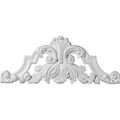 Ekena Millwork Onl22x08sa 22 1 4-inch W X 8 7 8-inch H P Savona Center With Scrolls Onlay 