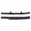 2 Pack Of Black Door Limiting Straps With Harness Wire Protecting Replacement For Jeep Wrangler Jk Jku 2007-2018