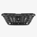 Ni1200302 Factory Style Front Bumper Grill Grille Assembly With Smoke Black Moulding Compatible Nissan Kicks Sr 2018-2020 Matte