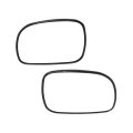 Chrysler Town Country 1996-2004 Mirror Glasses Driver And Passenger Side Pair Heated Excluded Turn Signal Light Blind Spot 