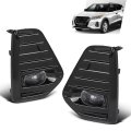 Led Drl Fog Lights Lamps W Bezels Switch Harness For Nissan Kicks 2021-2023 261508995a 261558995a 269105rb0a 622565rb0a 