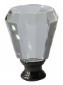 Urbanest Crystal Anne Lamp Finial Black 2-inch Tall 