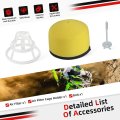 Air Filter And Cage Holder With Bolt For Kawasaki Kx65 2000 2024 Suzuki Rm65 2003 2005 Part 11013 1284 13091 1696