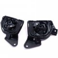 Auto-tech Fog Lamp Replacement For Toyota Hiace 2014 2015 Front Cover Trim With Chrome Replace Assembly Kit One Pair