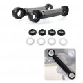 Up 4 Adjustable Lowering Links Kit Fit For Dl650 V-strom 650 2004-2023 Tenere 700 T7 Xtz690 2019-2023 Nc750x Dct2018-2023 