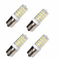 Hqrp 4-pack 110v E17 Dimmable Led Light Bulb Cool White For Ge General Electric Wb36x10003 Replacement Fits Hotpoint Kenmore