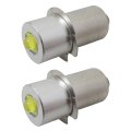 2pack 780287001 Flashlight Bulbs For Ryobi Ridgid 18v 3w P704 P703 P700 