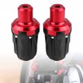Motorcycle Frame Slider Crash Pad 1 Pair Of 10mm Sliders Anti Falling Protector Red