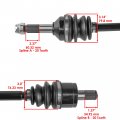 Caltric Rear Left Or Right Cv Joint Axle With Bearing Compatible Kawasaki Brute Force 650 Kvf650 4x4i Inject 2006-2013