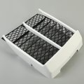 Hecasa Radiator Cover White Grille For 1987-2006 Yamaha Banshee 350 Yfz350