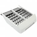 Hecasa Radiator Cover White Grille Compatible With 1987-2006 Yamaha Banshee 350 Yfz350
