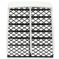 Hecasa Radiator Cover White Grille Compatible With 1987-2006 Yamaha Banshee 350 Yfz350