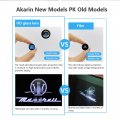Uuakarin 2pcs Car Door Light Led Welcome Projector Shadows Puddle Lamp Ghost Light For Quattroporte Ghibli M156 M157 1 Ghiblii