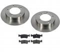 2 100 New Front Brake Rotors Pads Replacement Part For Suzuki Samurai 86-94 