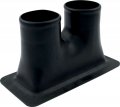 Quickcar Racing Products 60-009 Bumper Duct Dual 1 Pack 