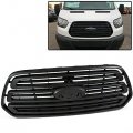 Front Bumper Grille Upper Grill W Camera Hole For Ford Transit 150 250 350 350hd 2015-2019 Ck4z-17e810-aa Fo1200587c 