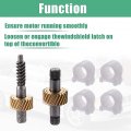 X Autohaux 67618370816 Car Convertible Top Latch Motor Gear Repair Kit For Bmw 323ci 325ci 330ci 645ci 650i M3 M6 Upper Lower