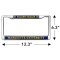 Marquette University Golden Eagles Logo Full Size Standard License Plate Metal Frame