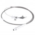 Th350 Kickdown Cable For Chevy Stainless Steel Braided Transmission Kick Down Detent