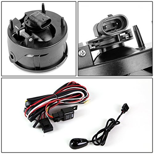 Ford Ranger Expedition Pair Of Bumper Driving Fog Lights Wiring Kit Switch Clear Lens