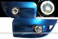 04 05 Subaru Impreza Wrx Sti White Halo Projector Replacement Fog Lights with Blue Covers 