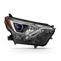 Passenger Side Right Projector Headlight Housing Headlamp Assembly Replacement For 2016-2018 Toyota Rav4 Halogen Model 