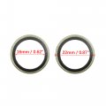 X Autohaux 20pcs Engine Oil Crush Washers Drain Plug Gaskets 16mm Id 22mm Od For Car
