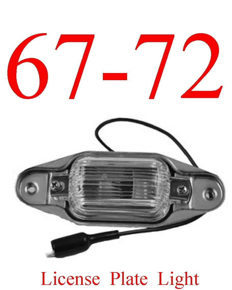67-72 Chevy License Plate Light
