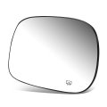 Dna Motoring Oem-mg-0541 Left Driver Side Heated Mirror Glass W Backing Plate Replacement For 05-08 Ram 1500 Pickup 05-09 2500 