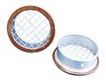 6 Round Open Screen Vent W 1 4 Mesh Brown Pkg Of 2 