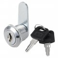 Uxcell Drawer Cabinet Cam Lock 5 8 Cylinder Length With No Fits On 3 Max Panel Thickness Zinc Alloy Chrome Plated Keyed Alike