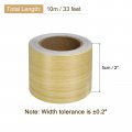 Uxcell Wood Grain Tape 2 X33 Ft Self Adhesive Repair Patch For Baseboards Doors Floor Furniture Home Decor Yellow Fir