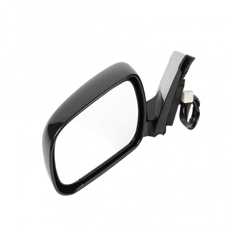 Exterior Mirror Driver Left Side Fit For 2004-2009 Lexus Rx330 Rx350 Rx400h Power Heated Manual Folding Black Smooth