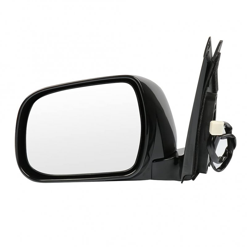Exterior Mirror Driver Left Side Fit For 2004-2009 Lexus Rx330 Rx350 Rx400h Power Heated Manual Folding Black Smooth