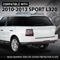 Rear Bumper Tow Eye Cover Protector Plates For Range Rover Sport 2010-2013
