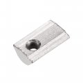 Uxcell M6 T Slot Nuts Roll In Spring T-nut With Ball Carbon Steel For 4040 Series Aluminum Extrusion Profile Rail 8mm 30pcs