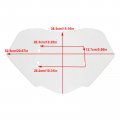 Topteng 15 Motorcycle Windshield Windscreen 23inch Fit For Honda Gold Wing Gl1800 2018-2023