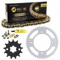 Niche Drive Sprocket Chain Combo For Suzuki Rm85l Front 13 Rear 47 Tooth 428vm-x X-ring 122 Links