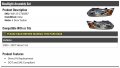 Headlight Assembly Set Of 2 Compatible With 2003-2007 Saturn Ion 4 Door Sedan