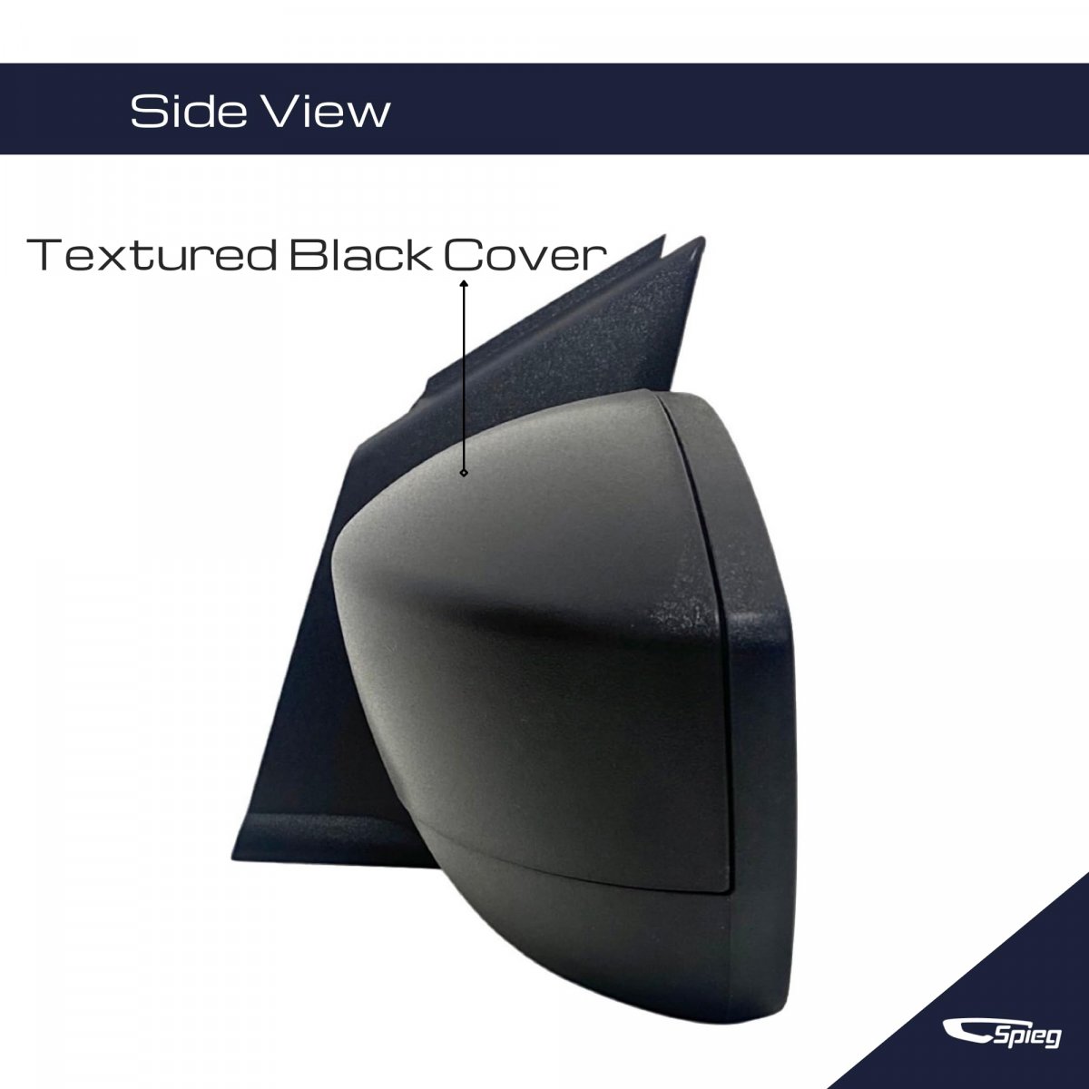 Spieg Driver Side Mirror Replacement For Ford Escape S 2013-2016 Power Adjusted Heated Textured Lh