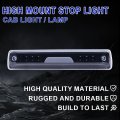 Led 3rd Brake Light For 15-18 Chevy Colorado Gmc Canyon High Mount Cargo Lamp Black Housing Clear Lens
