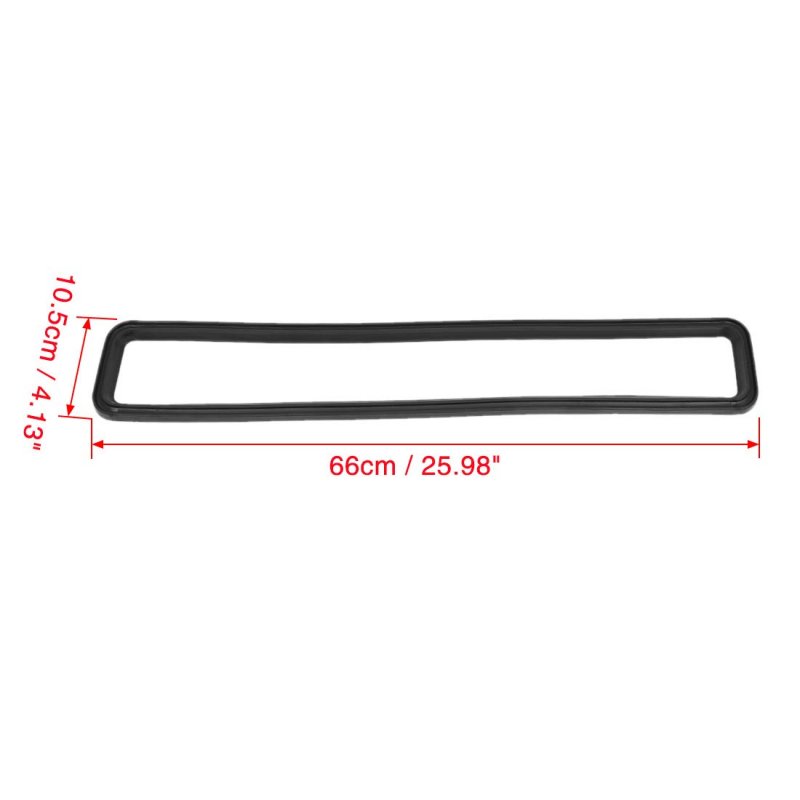 2 Pcs Car Bulkhead Vent Seal Rubber Gasket For Land Rover Series And Defender Models Up To 1992 Black Sealing A19092400ux0570