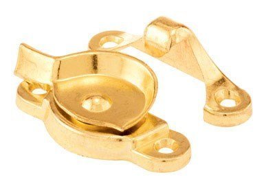 Sash Lock For Double Hung Windows Die Cast Brass Finish 5 Pack Part 171117