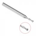 Uxcell 5pcs 1 8 Shank 5mm X 6mm Carbide End Mill Cnc Router Bits 2 Flute Milling Bit For Acrylic Pvc Mdf Wood