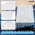 Universal Rv Skylight Cover 18 In X 26 Clear Dome Replacement For 14 22 Camper Roof Window Mo-4871 Plastic Travel Trailer