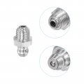 Uxcell 2pcs Metric 316 Stainless Steel Straight Grease Fitting M8 X 1mm Thread Hydraulic Accessories
