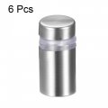 Uxcell 1 2 Dia X 12x24mm Standoff Screws Wall Mount Sign Holders Acrylic Glass Nails 6pcs